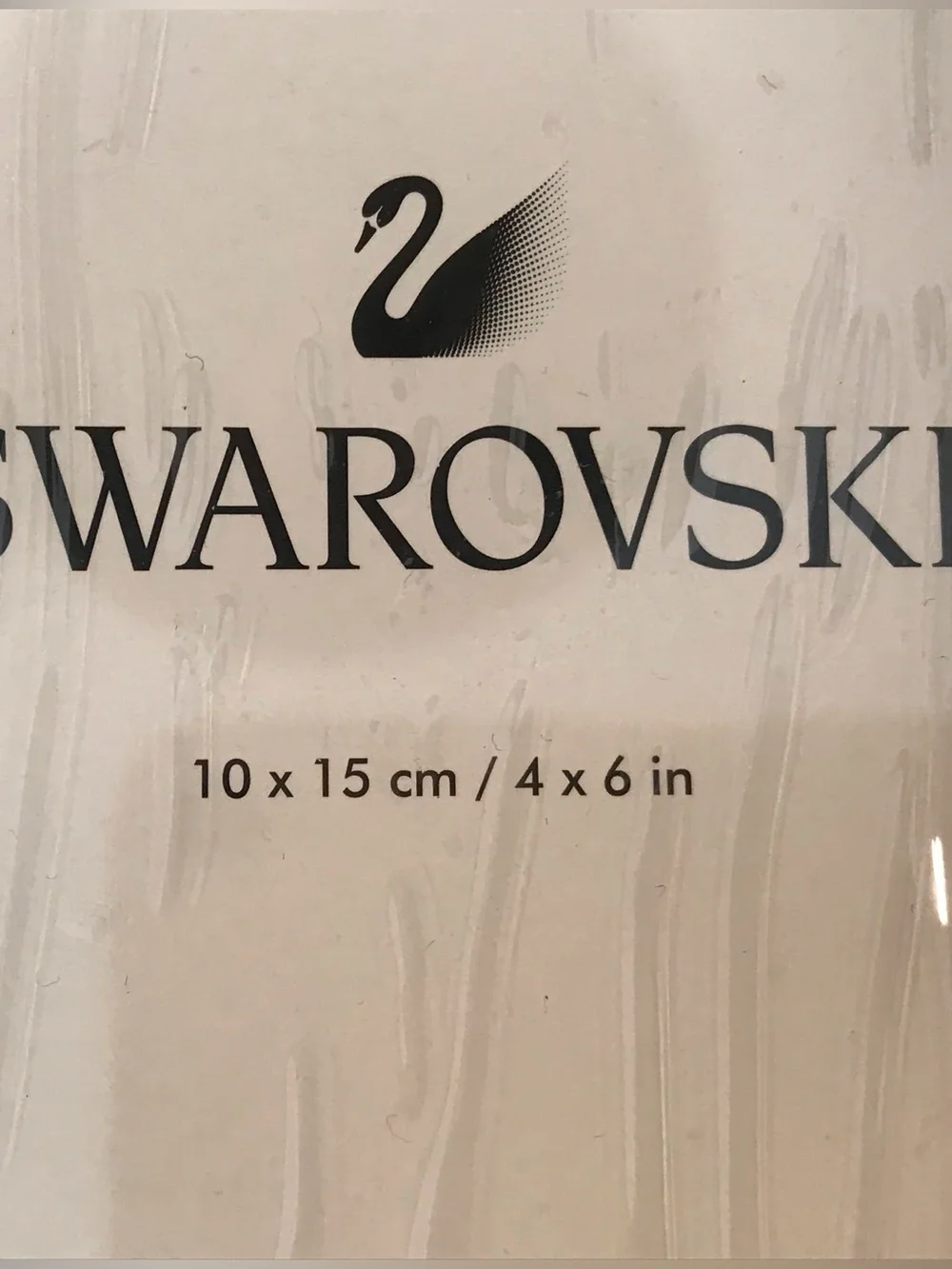 NWT SWAROVSKI Minera  Frame, Silver-Tone Metal with Crystal Accents 4 x 6 photo - Picture 9 of 9
